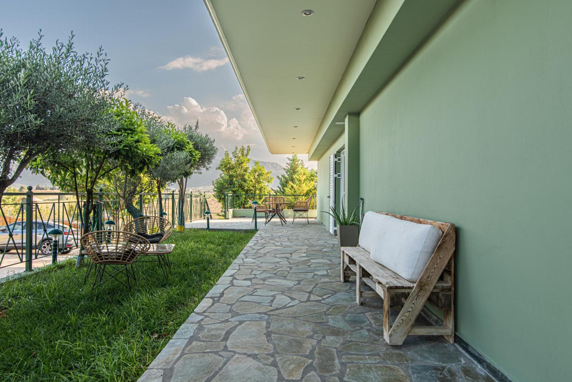 Mirtilo Apartment Oinofyta Kültér fotó